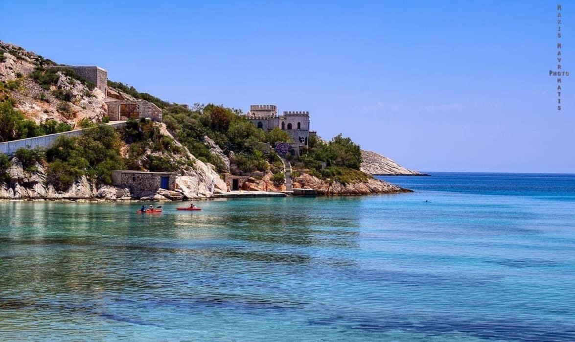 Ostraco Syros Villa Vári Exterior foto